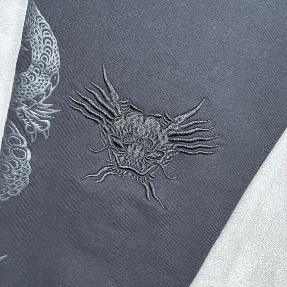 Bruce Lee x Shoe Palace The Dragon Jogger Pants Black Mens Large - Picture 7 of 10